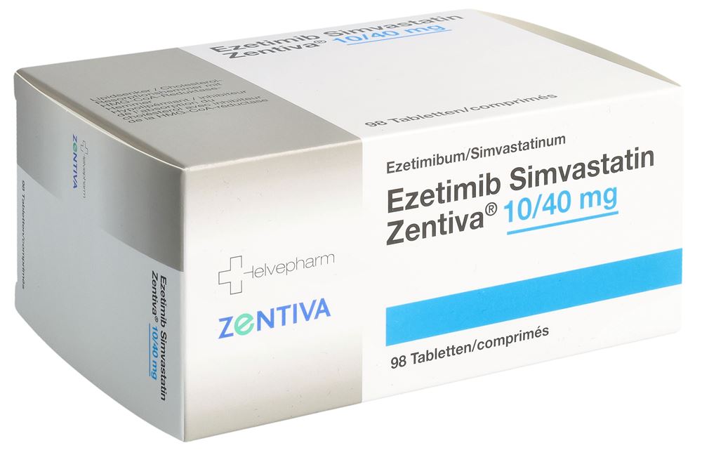 EZETIMIBE SIMVASTATINE Zentiva, Hauptbild