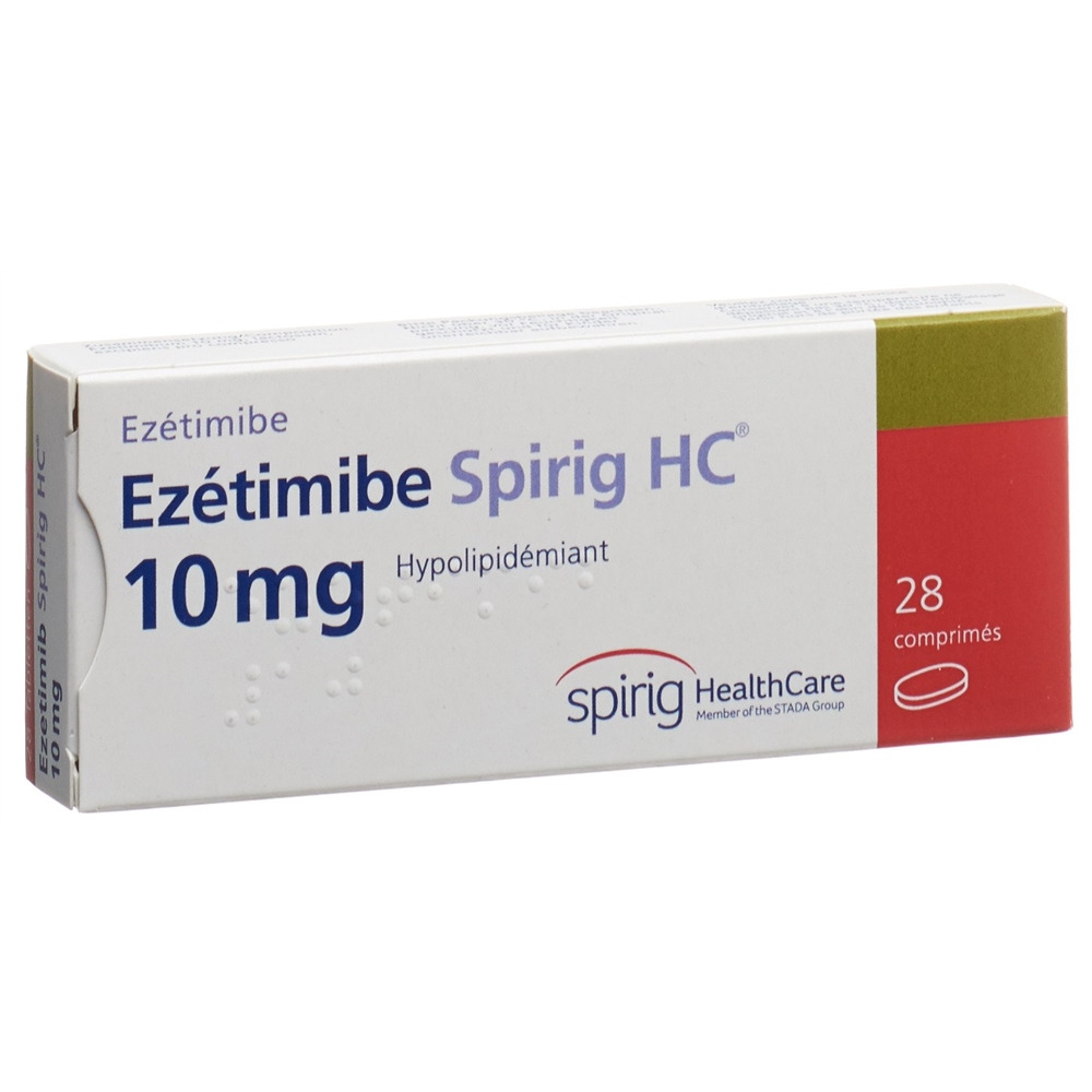 EZETIMIBE Spirig HC 10 mg, image 2 sur 2