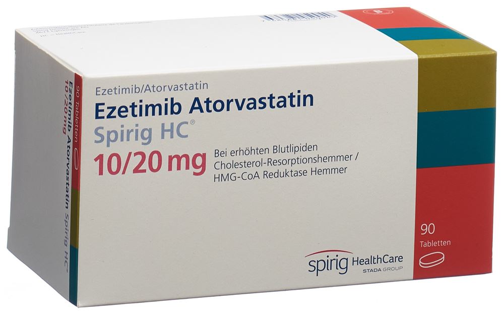 EZETIMIBE ATORVASTATINE Spirig HC, image principale