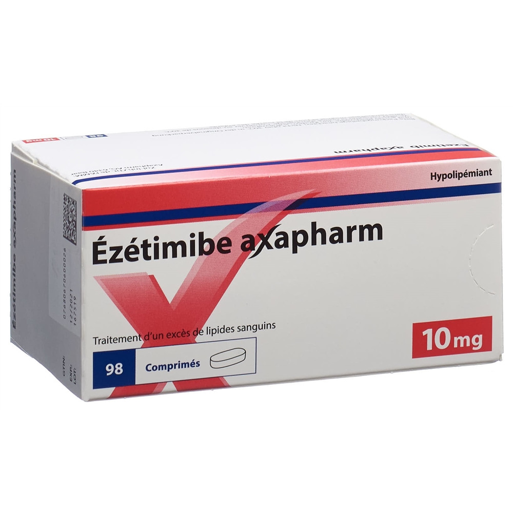 EZETIMIBE axapharm 10 mg, image 2 sur 2