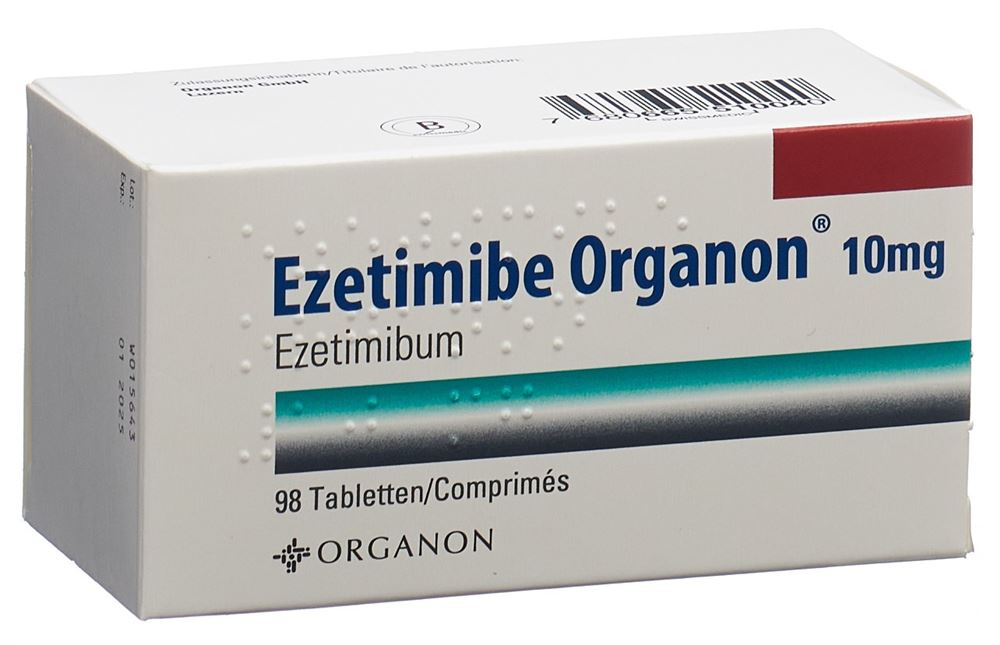 EZETIMIBE Organon 10 mg, Hauptbild