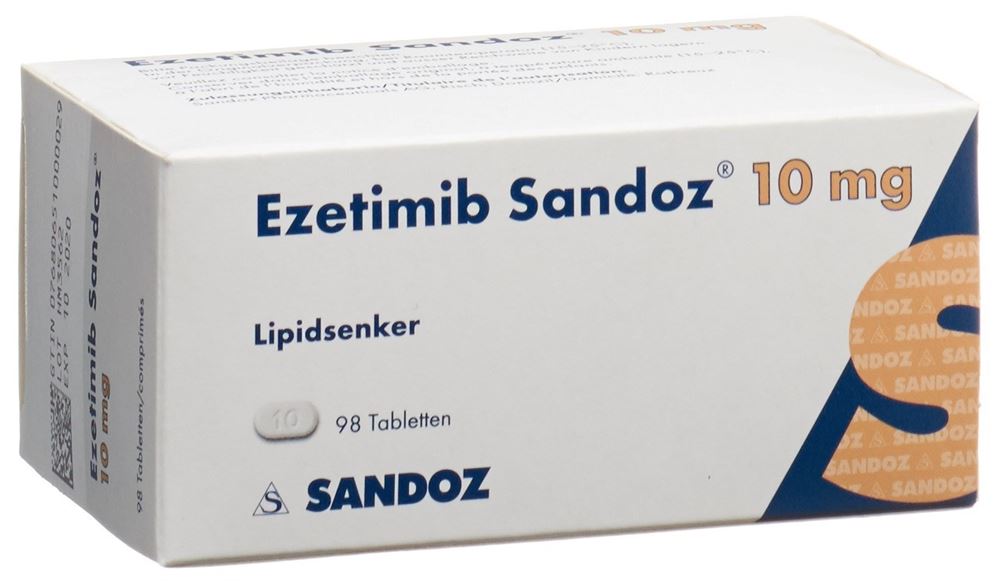 EZETIMIBE Sandoz 10 mg, image principale