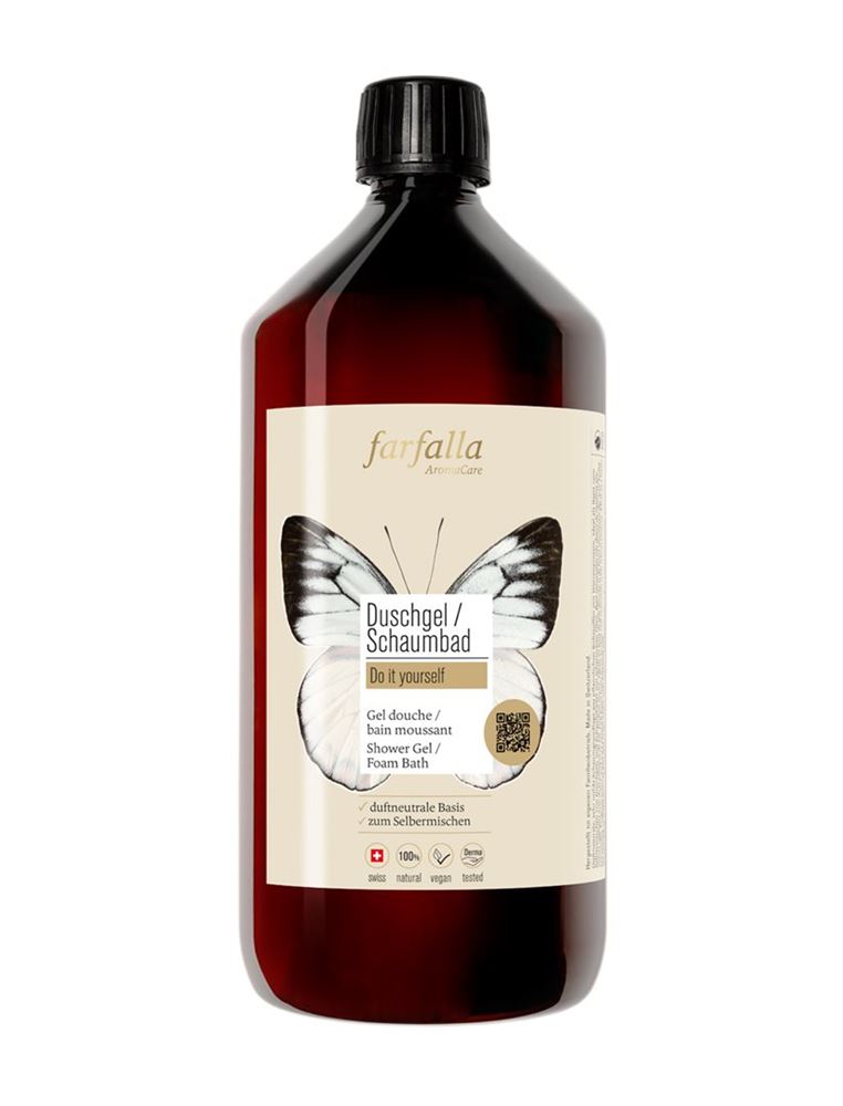 Farfalla Do it yourself Duschgel Schaumbad, Hauptbild Farfalla Do it yourself Duschgel Schaumbad, Hauptbild