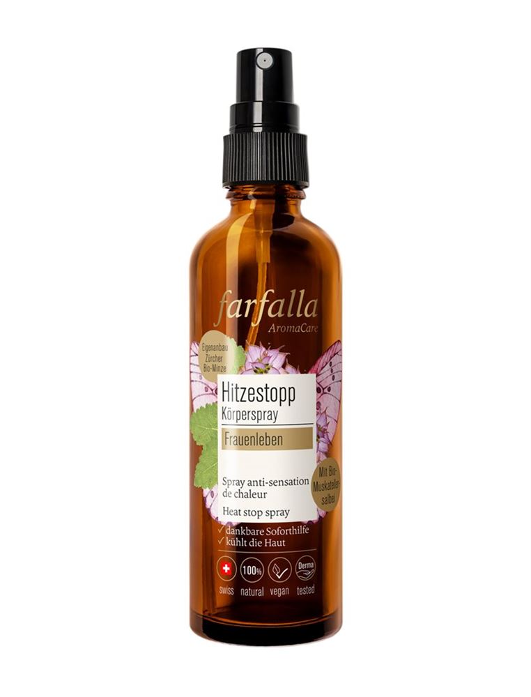 Farfalla Hitzestopp Spray Frauenleben