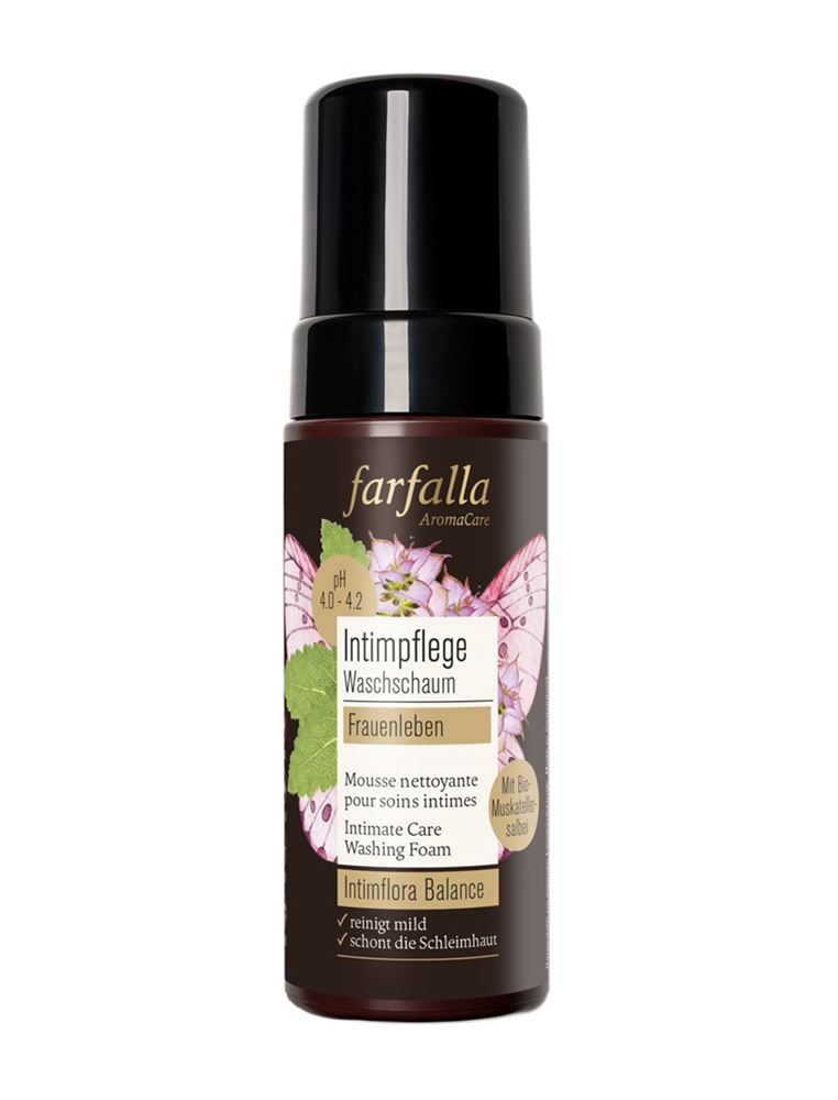 Farfalla Mousse de lavage pour soins intimes