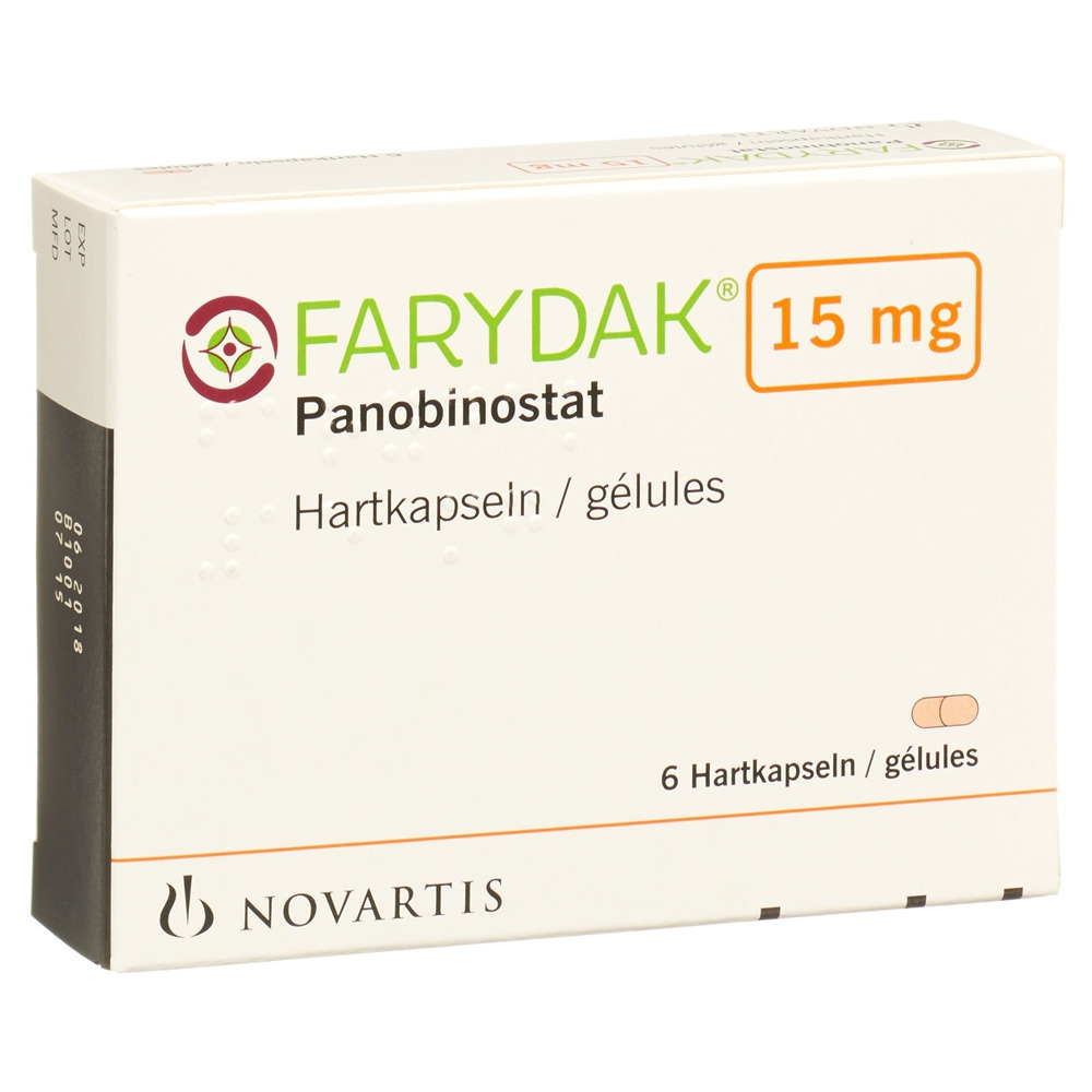 FARYDAK caps 15 mg blist 6 pce, image principale