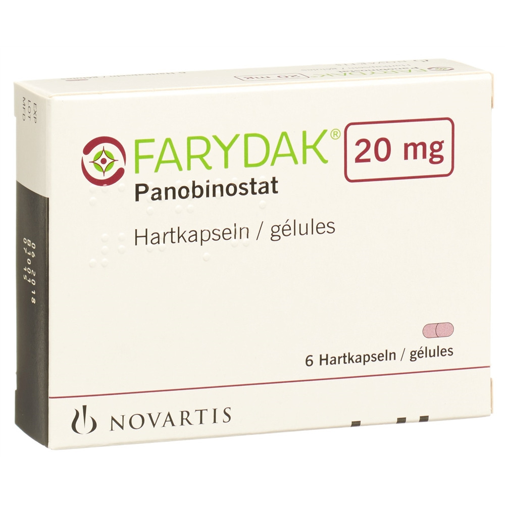 FARYDAK caps 20 mg blist 6 pce, image principale