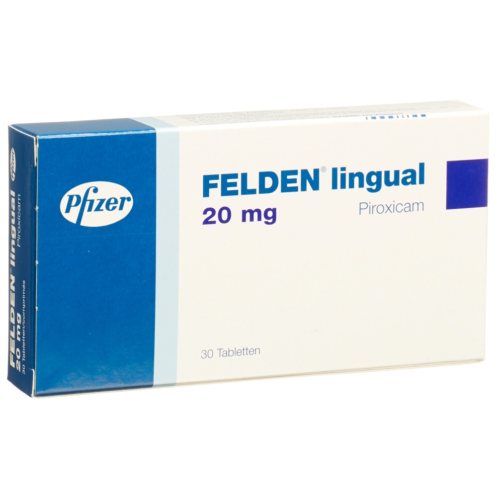 FELDEN lingual 20 mg, image principale