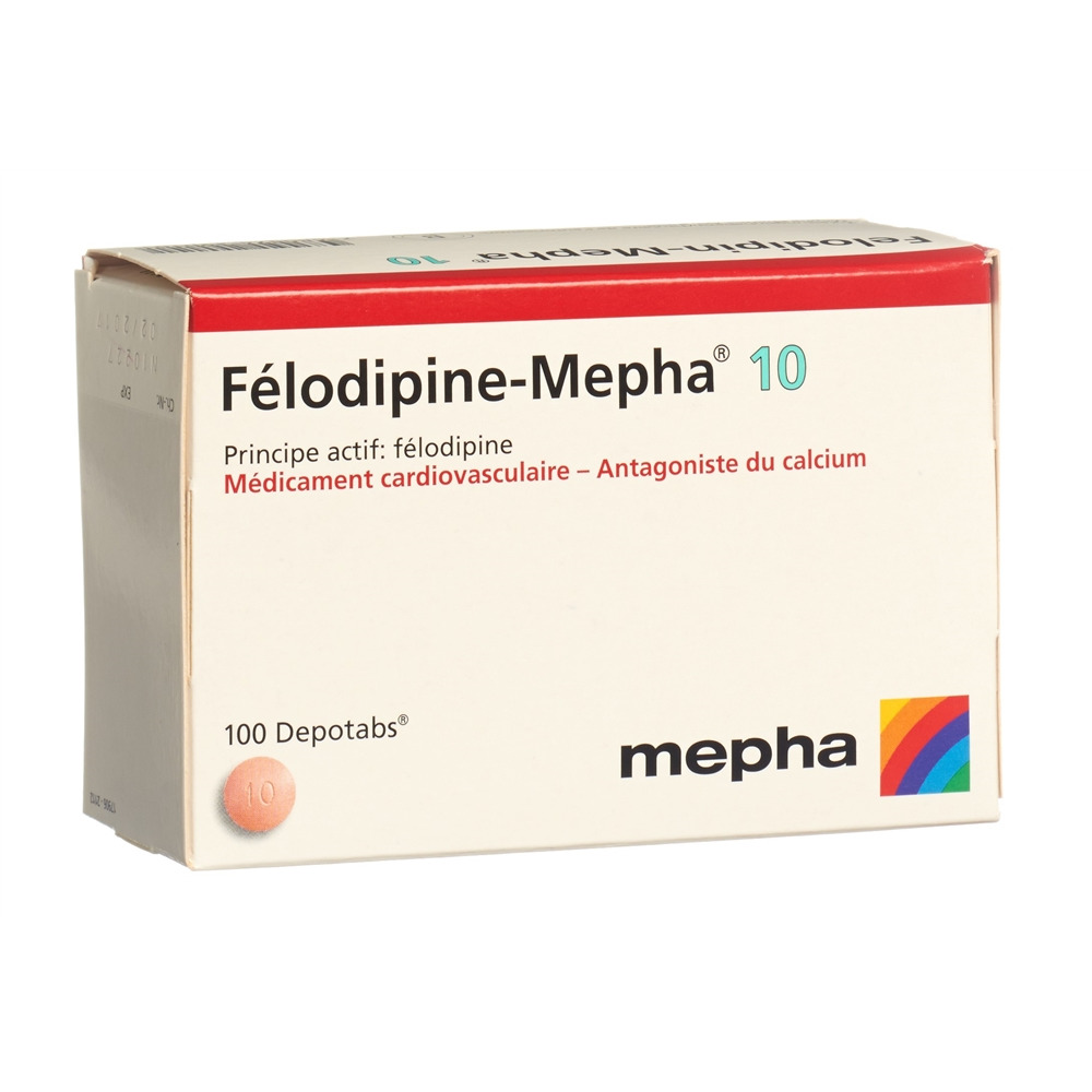 FELODIPINE Mepha 10 mg, Bild 2 von 2