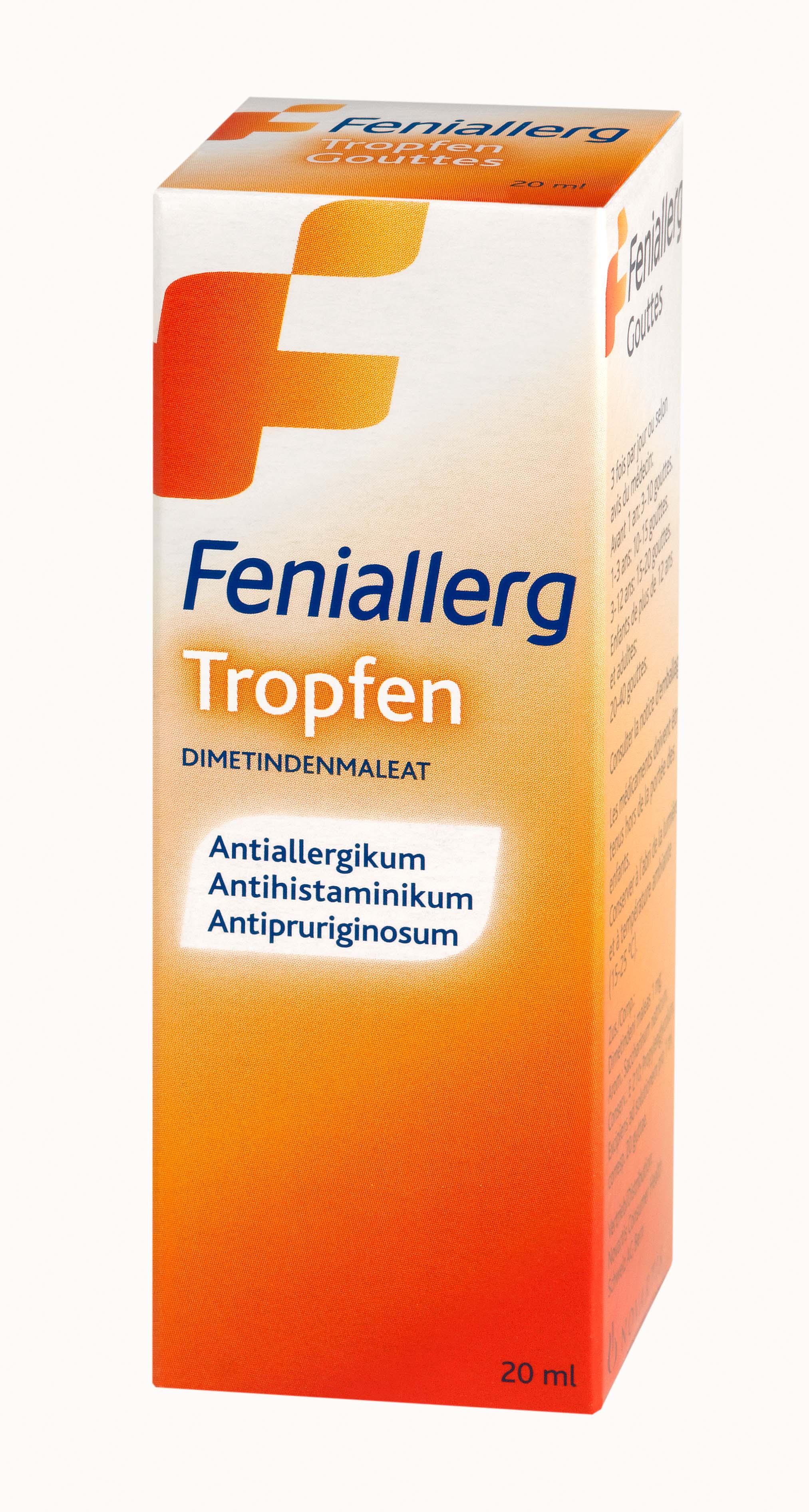 Feniallerg gouttes 1 mg/ml fl 20 ml, image principale