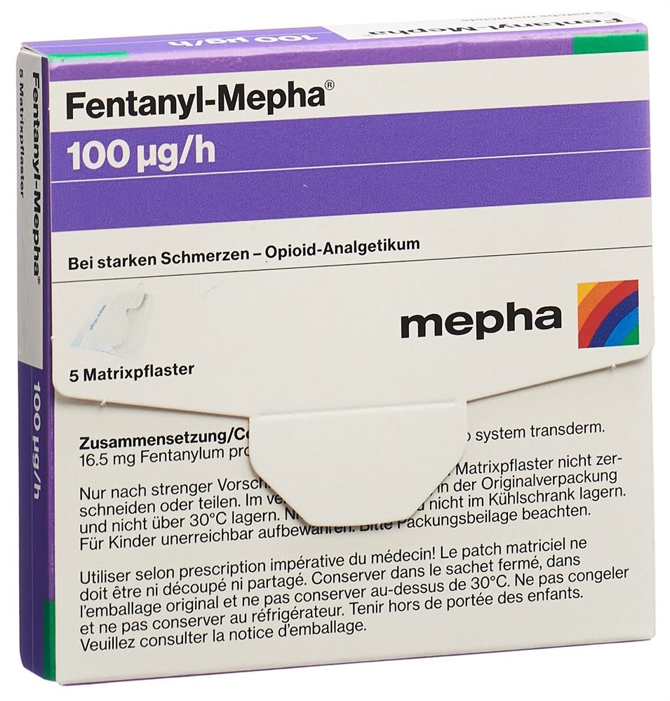 FENTANYL Mepha 100 mcg/h, Hauptbild