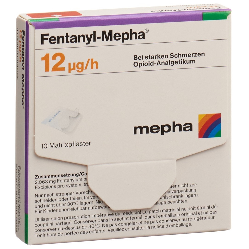 FENTANYL Mepha 12 mcg/h, Hauptbild