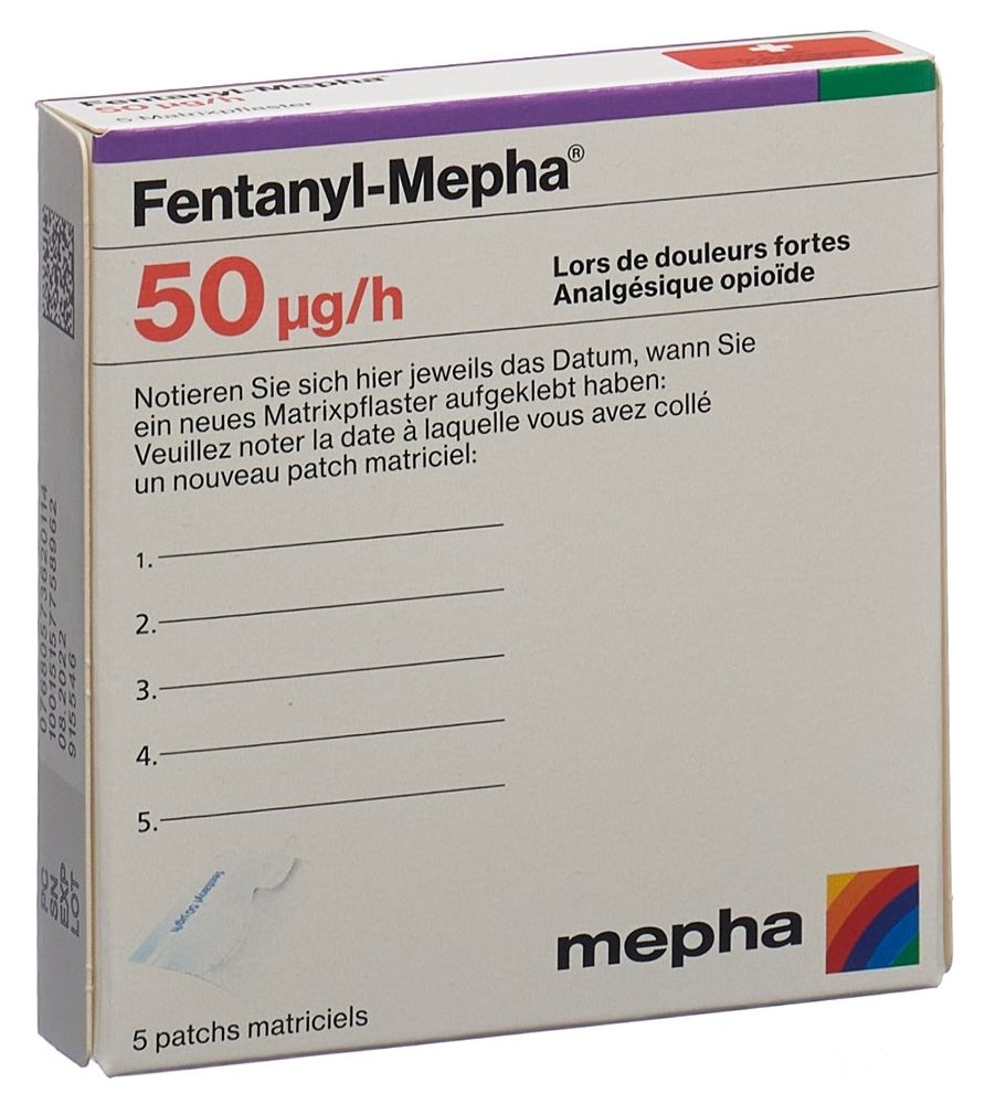 FENTANYL Mepha 50 mcg/h, Bild 2 von 2