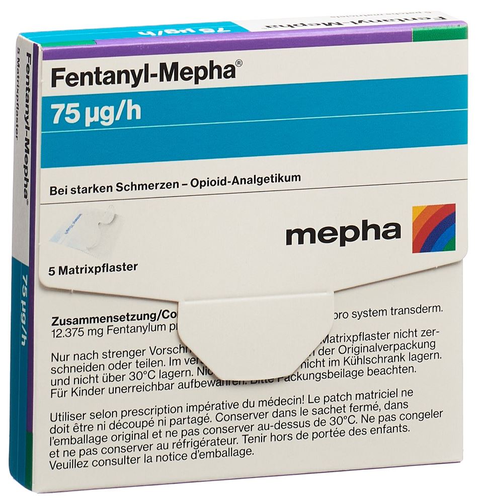 FENTANYL Mepha 75 mcg/h, Hauptbild