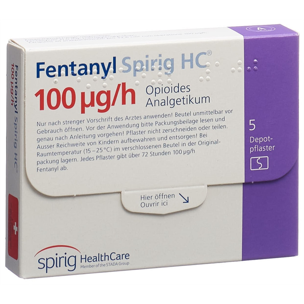 FENTANYL Spirig HC 100 mcg/h, Hauptbild