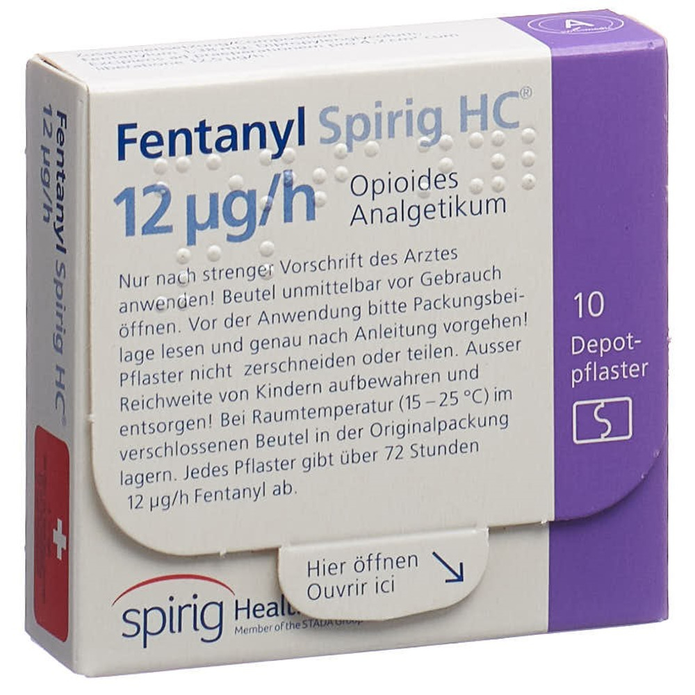 FENTANYL Spirig HC 12 mcg/h, Hauptbild