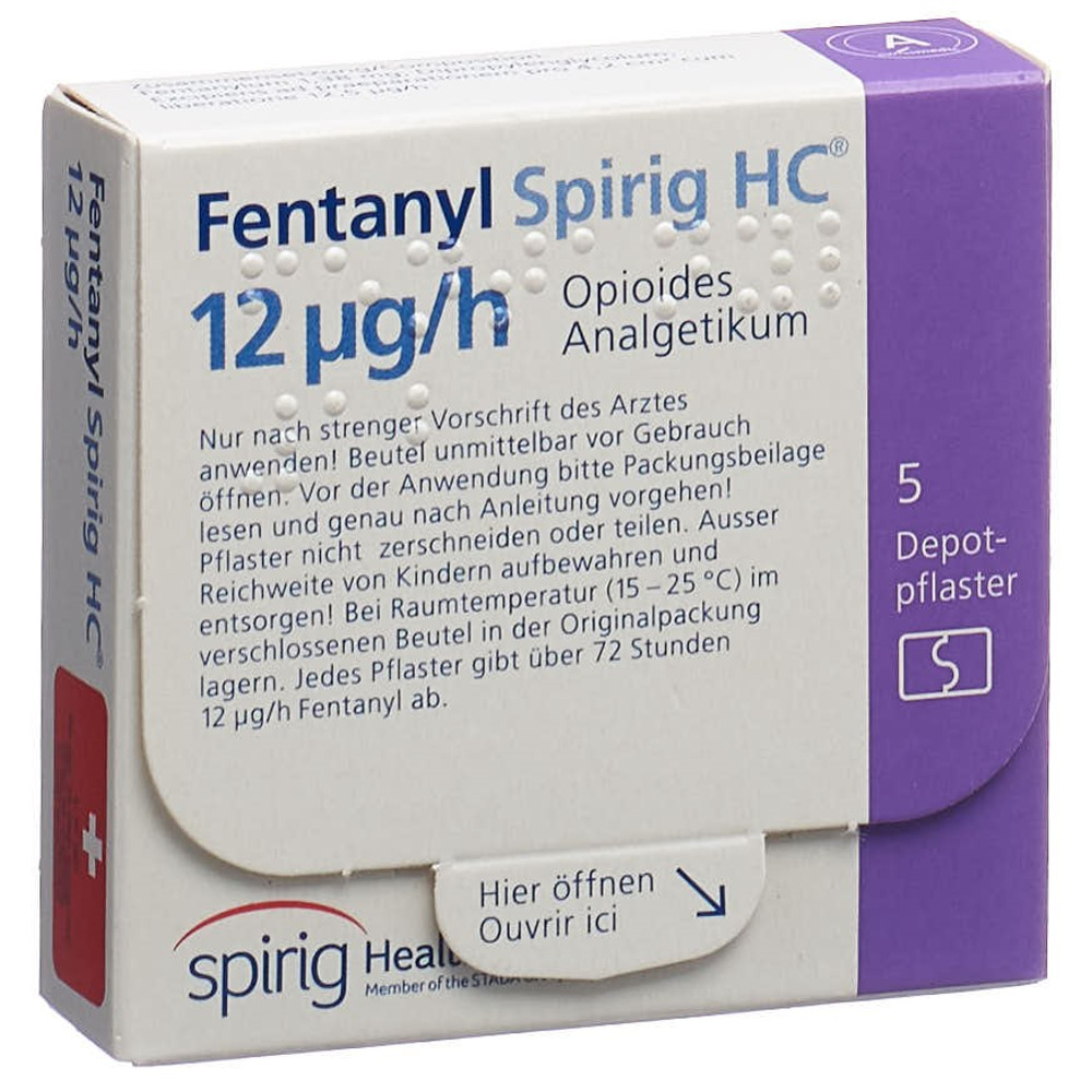 FENTANYL Spirig HC 12 mcg/h, image principale