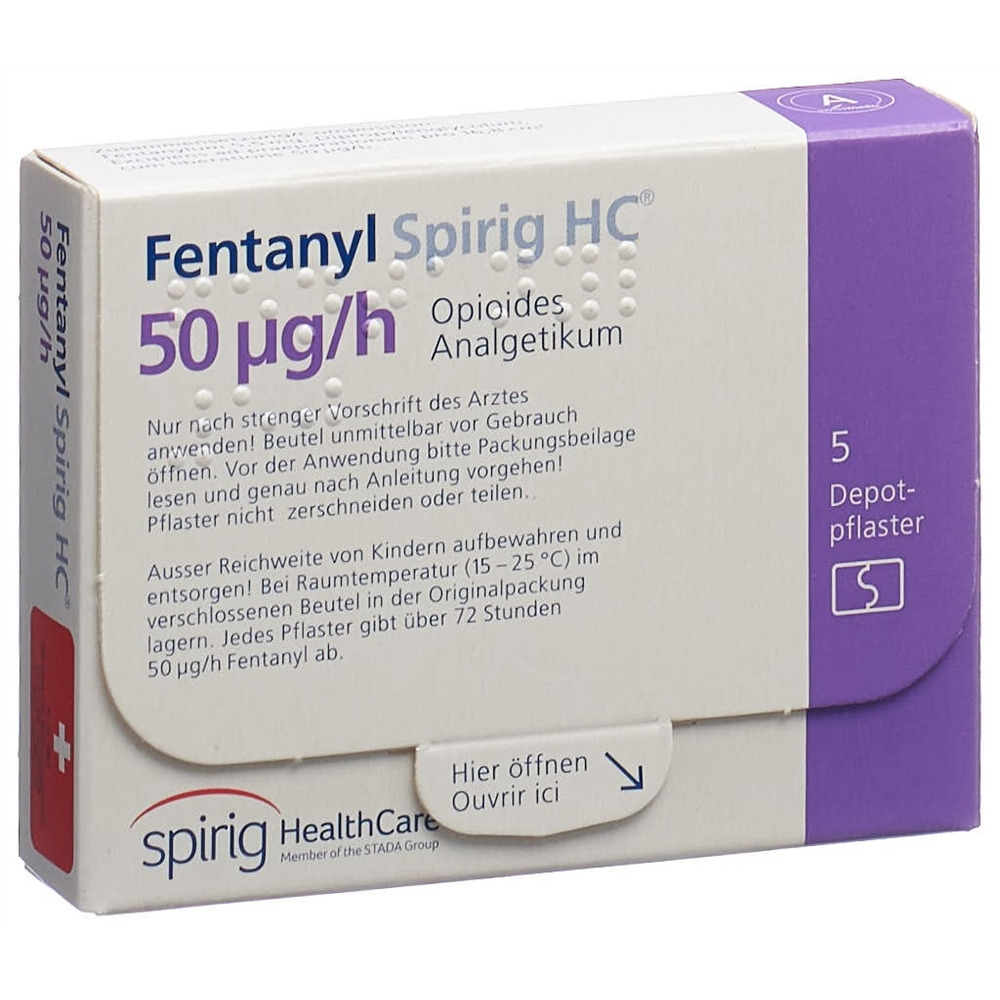 FENTANYL Spirig HC 50 mcg/h, Hauptbild