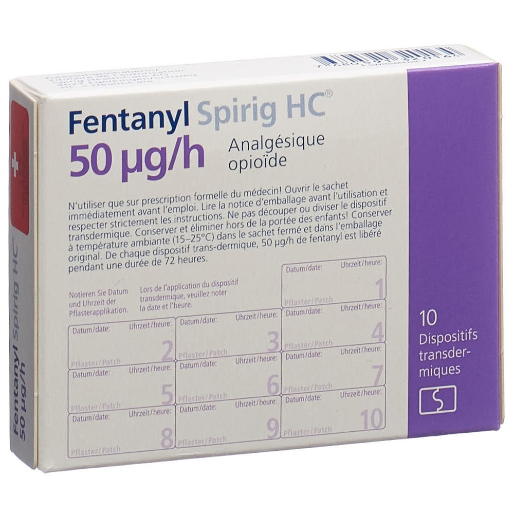 FENTANYL Spirig HC 50 mcg/h, image 2 sur 2