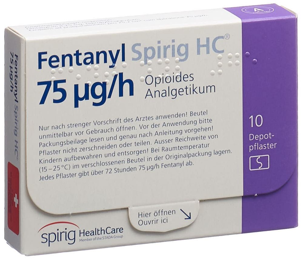 FENTANYL Spirig HC 75 mcg/h, Hauptbild