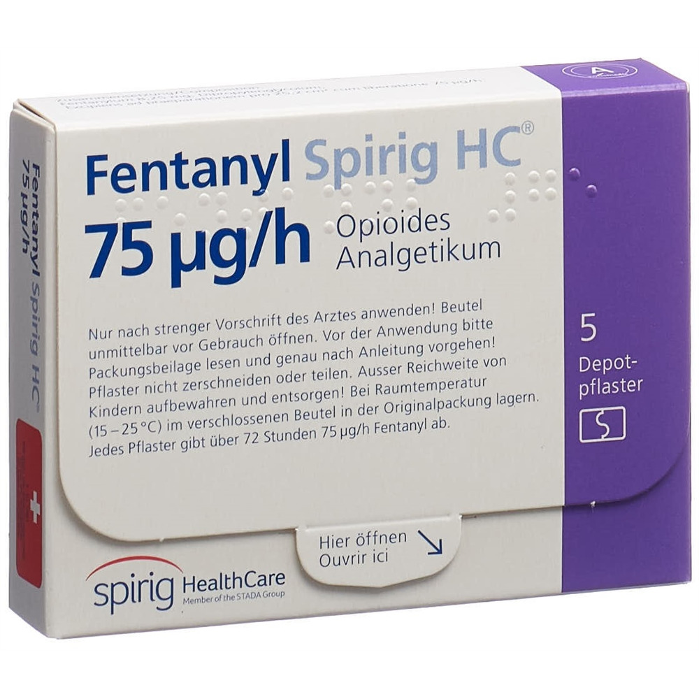 FENTANYL Spirig HC 75 mcg/h, Hauptbild