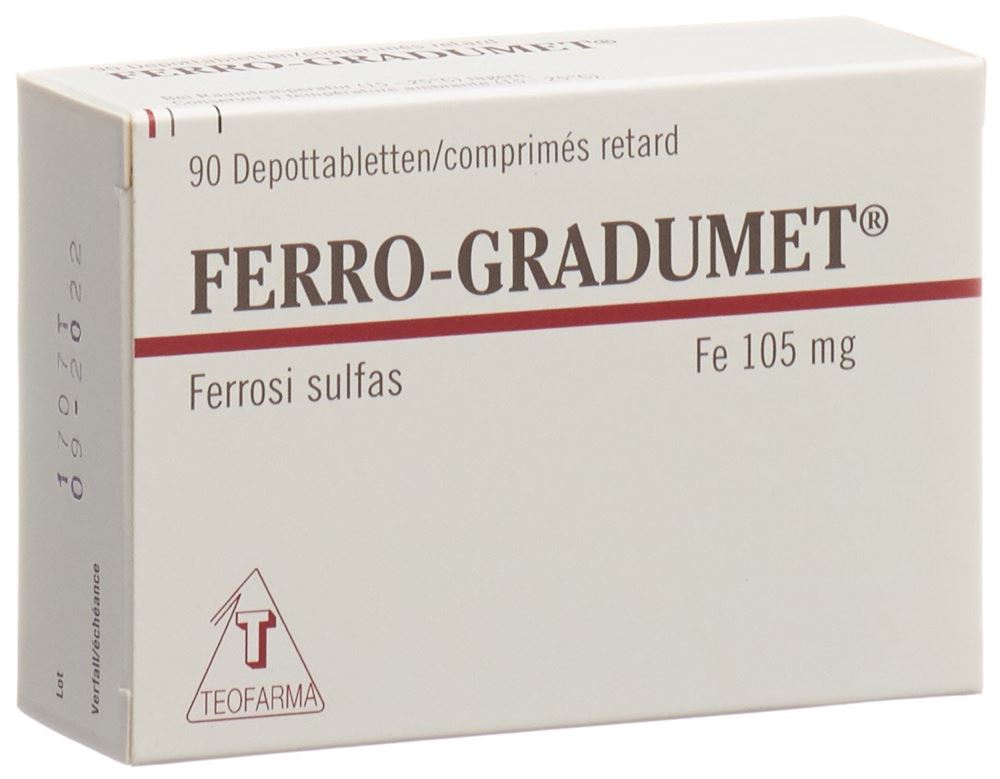 FERRO-GRADUMET Depottabl Blist 90 Stk, Hauptbild