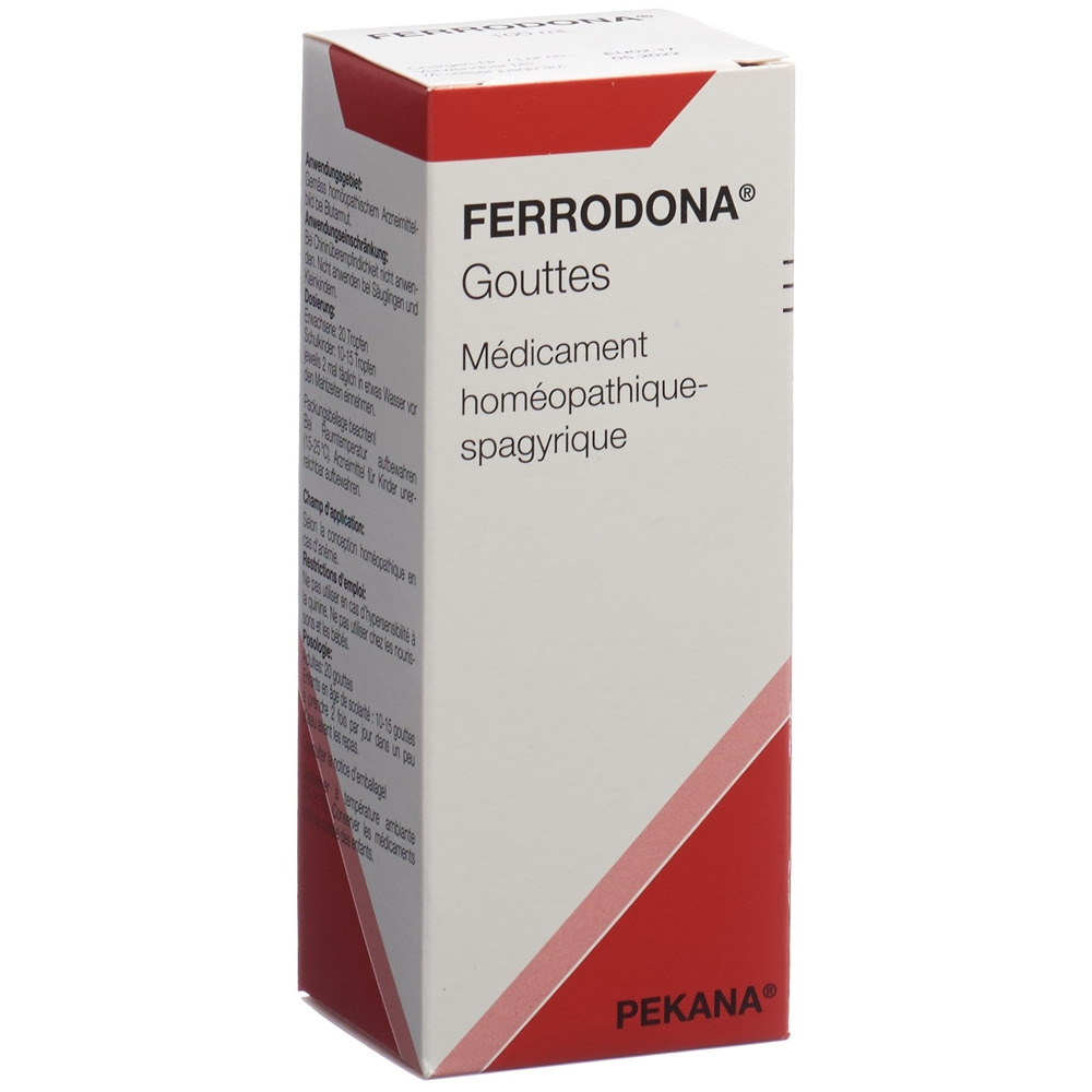 FERRODONA gouttes fl 100 ml, image 2 sur 2