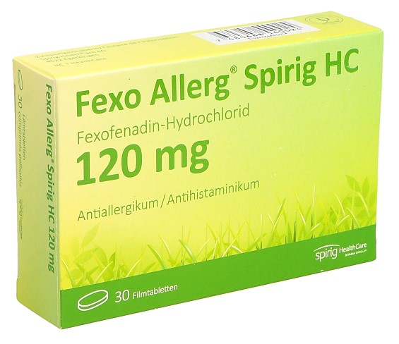 FEXO Spirig HC 120 mg, Hauptbild