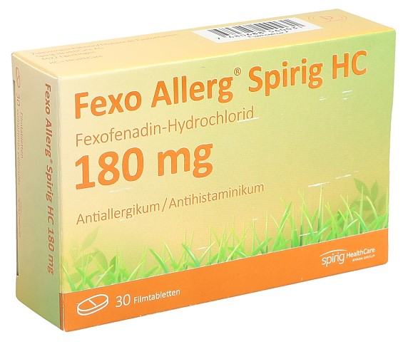 FEXO Spirig HC 180 mg, Hauptbild