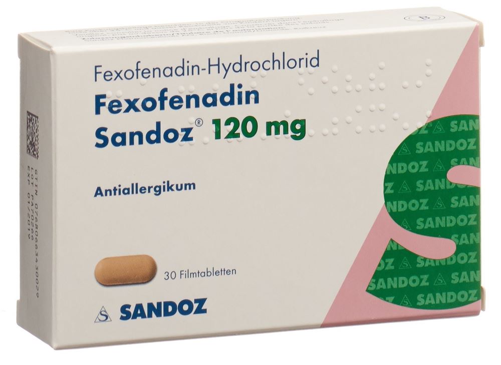 FEXOFENADINE Sandoz 120 mg