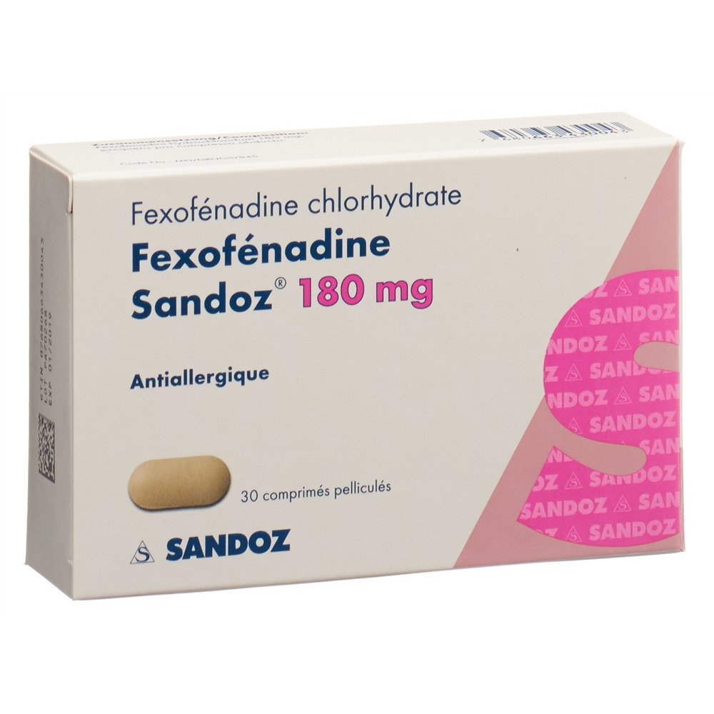 FEXOFENADINE Sandoz 180 mg, Bild 2 von 2