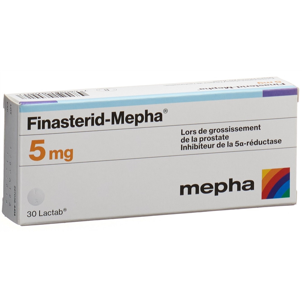 FINASTERIDE Mepha 5 mg, image 2 sur 2