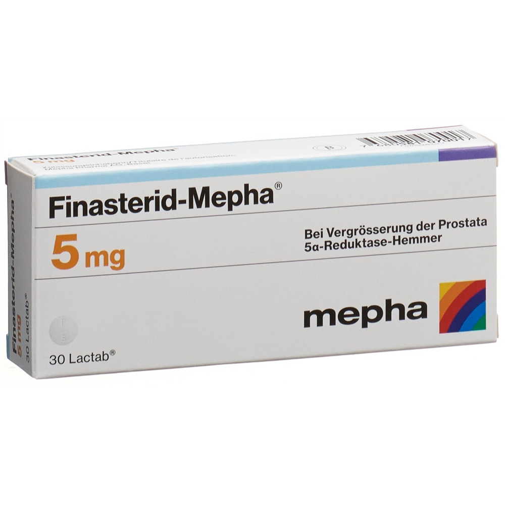 FINASTERIDE Mepha 5 mg, image principale