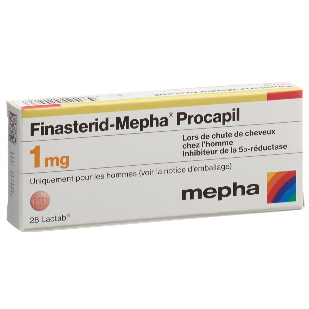 FINASTERIDE Procapil 1 mg, image 2 sur 2