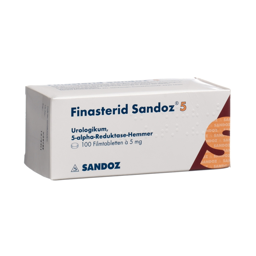 FINASTERIDE Sandoz 5 mg, Hauptbild