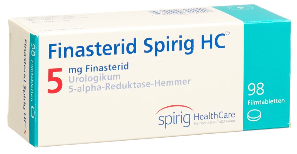 FINASTERIDE Spirig HC 5 mg, image principale
