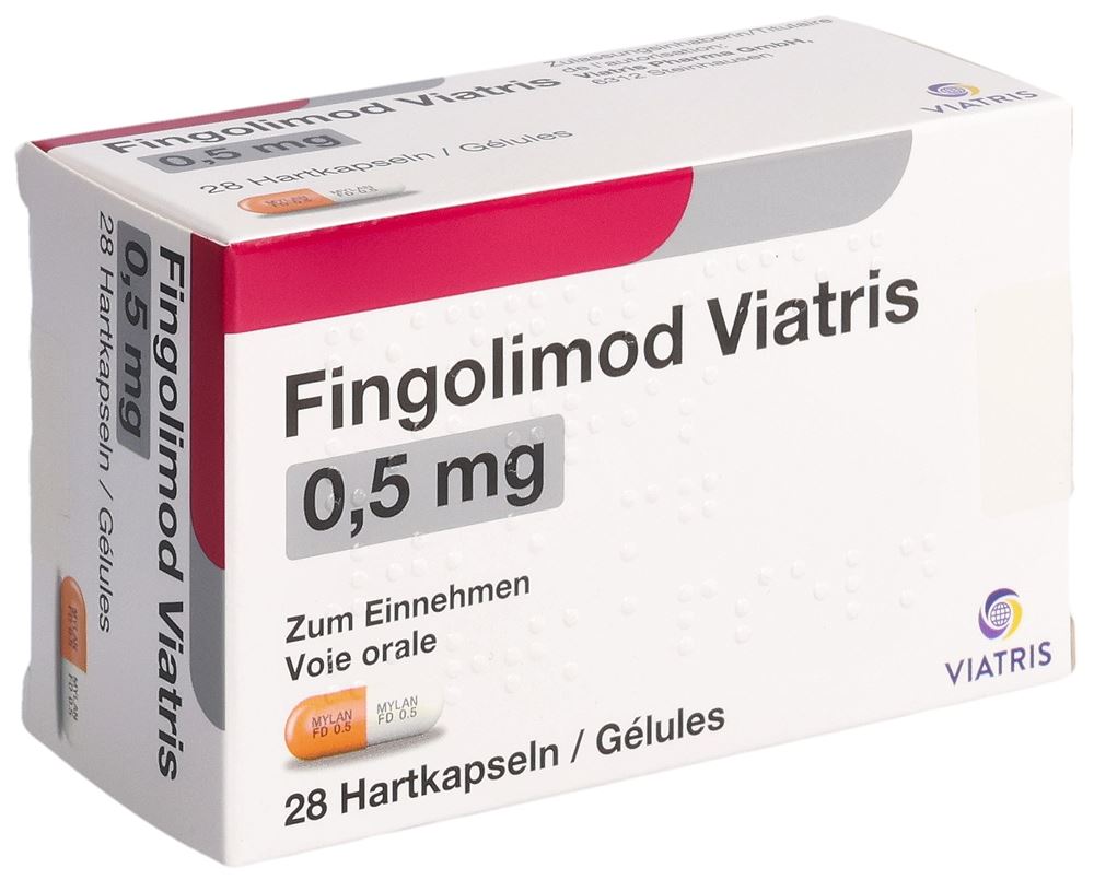 FINGOLIMOD Viatris 0.5 mg, Hauptbild