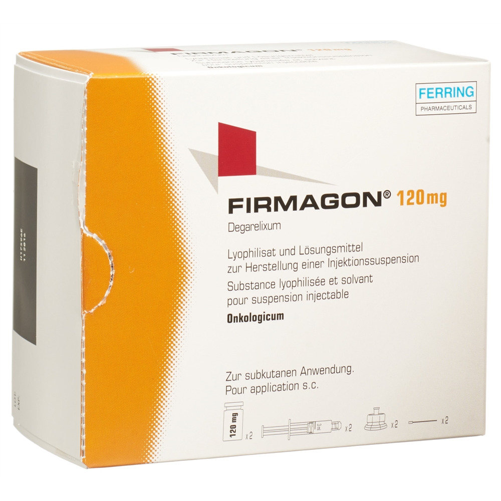 FIRMAGON subst sèche 120 mg seringues préremplies avec solvant set 2 pce, image principale