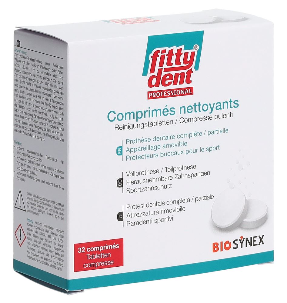 FITTYDENT Reinigungstabletten