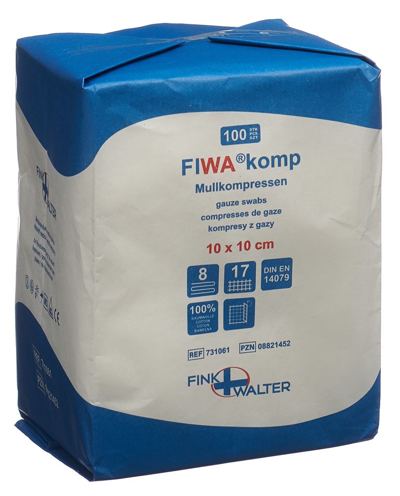 FIWA komp compresses de gaze