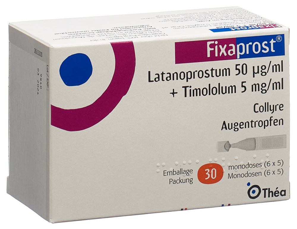 FIXAPROST Gtt Opht (Monodosen) Monodos 0.2 ml, Hauptbild