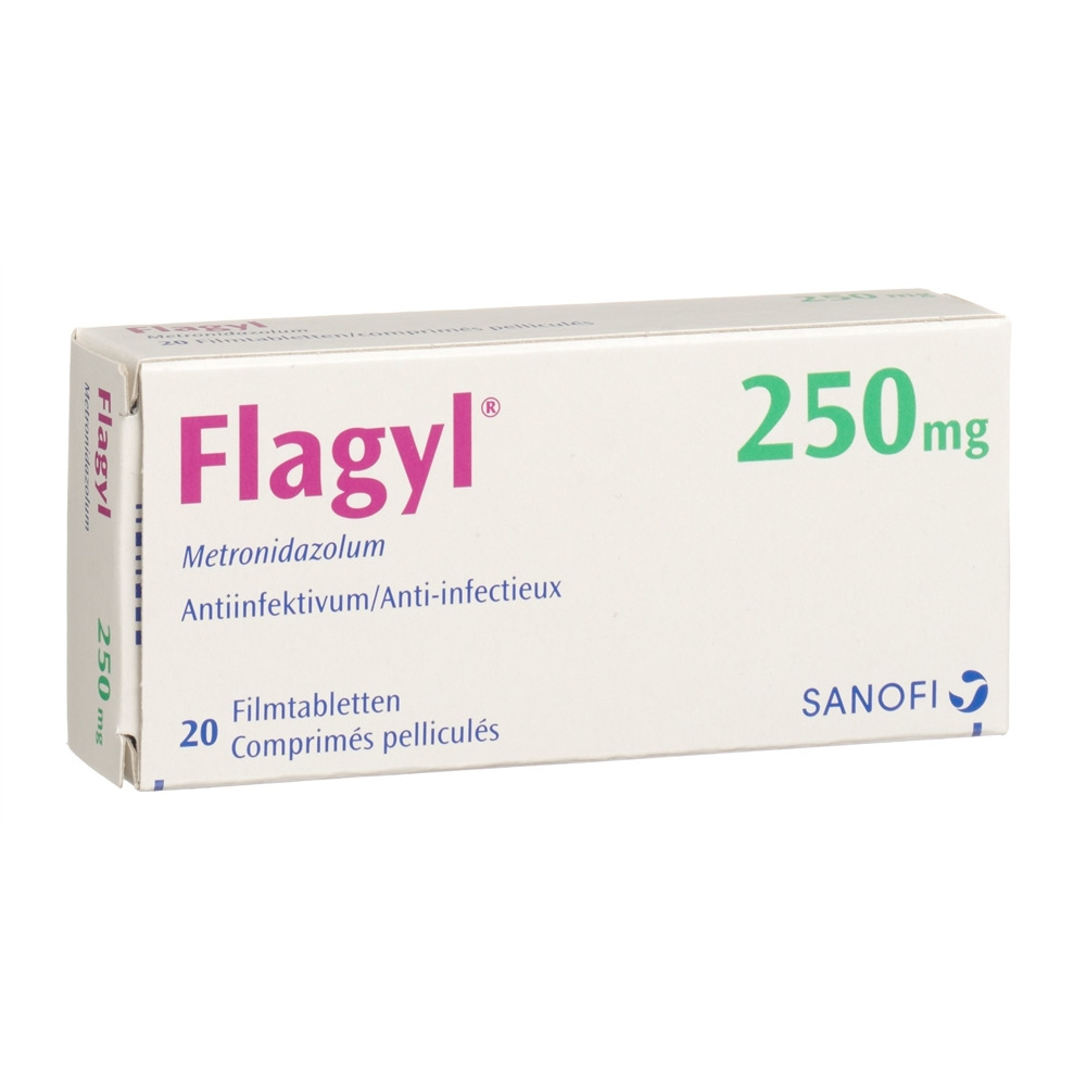 FLAGYL cpr pell 250 mg blist 20 pce, image principale