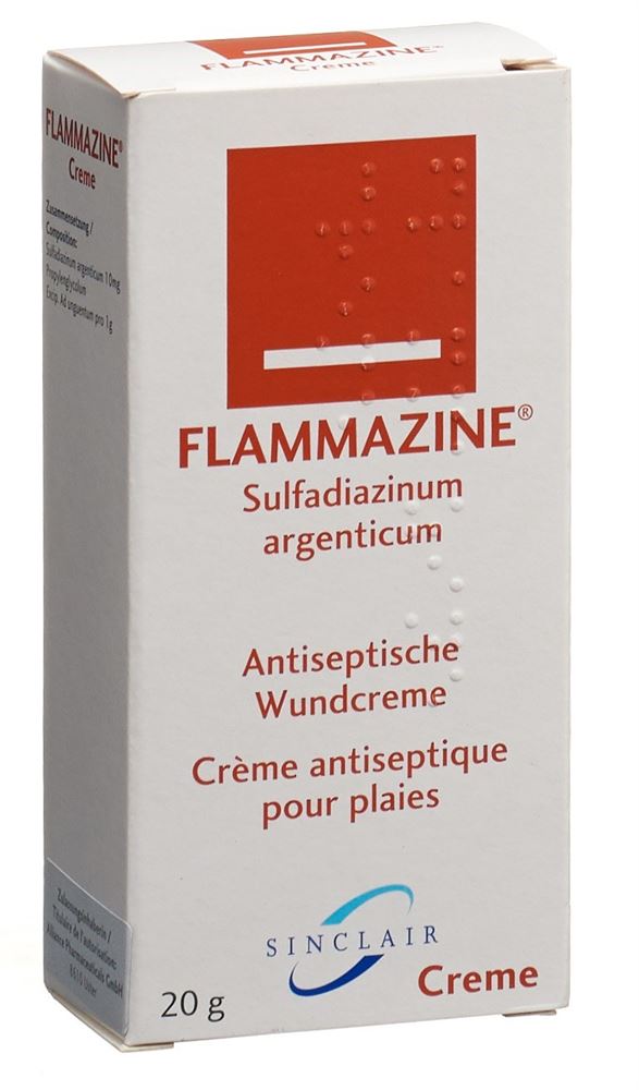 Flammazine Creme Tb 20 g