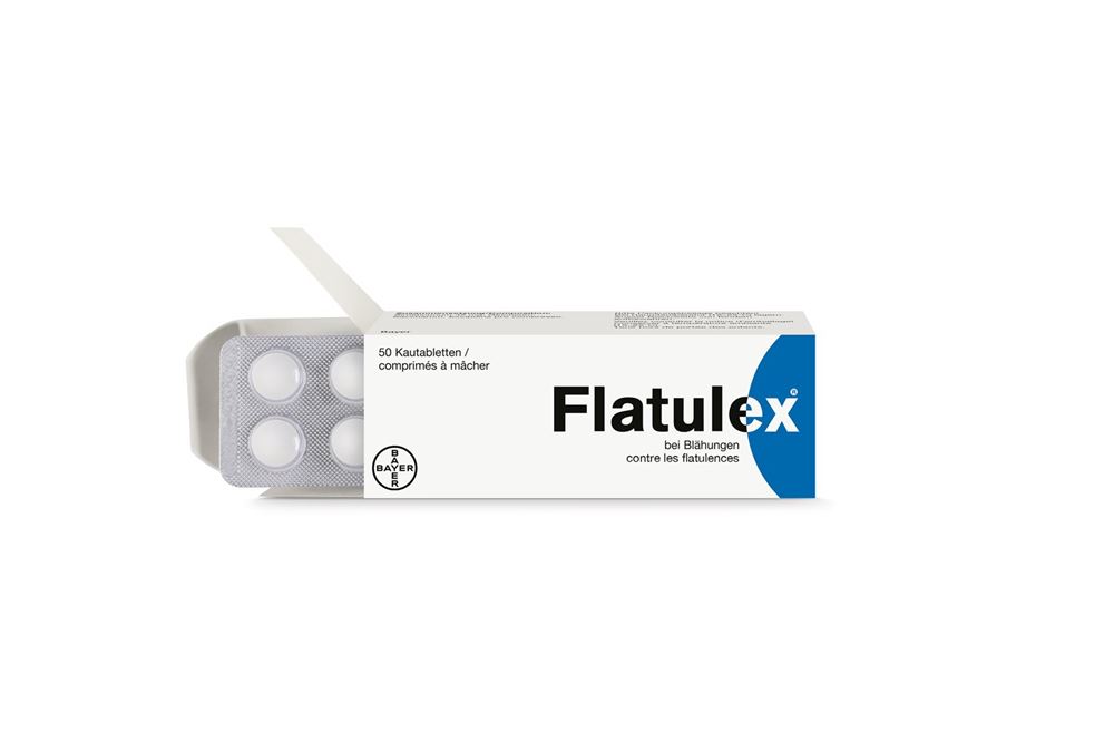 FLATULEX Kautabl 42 mg Blist 50 Stk