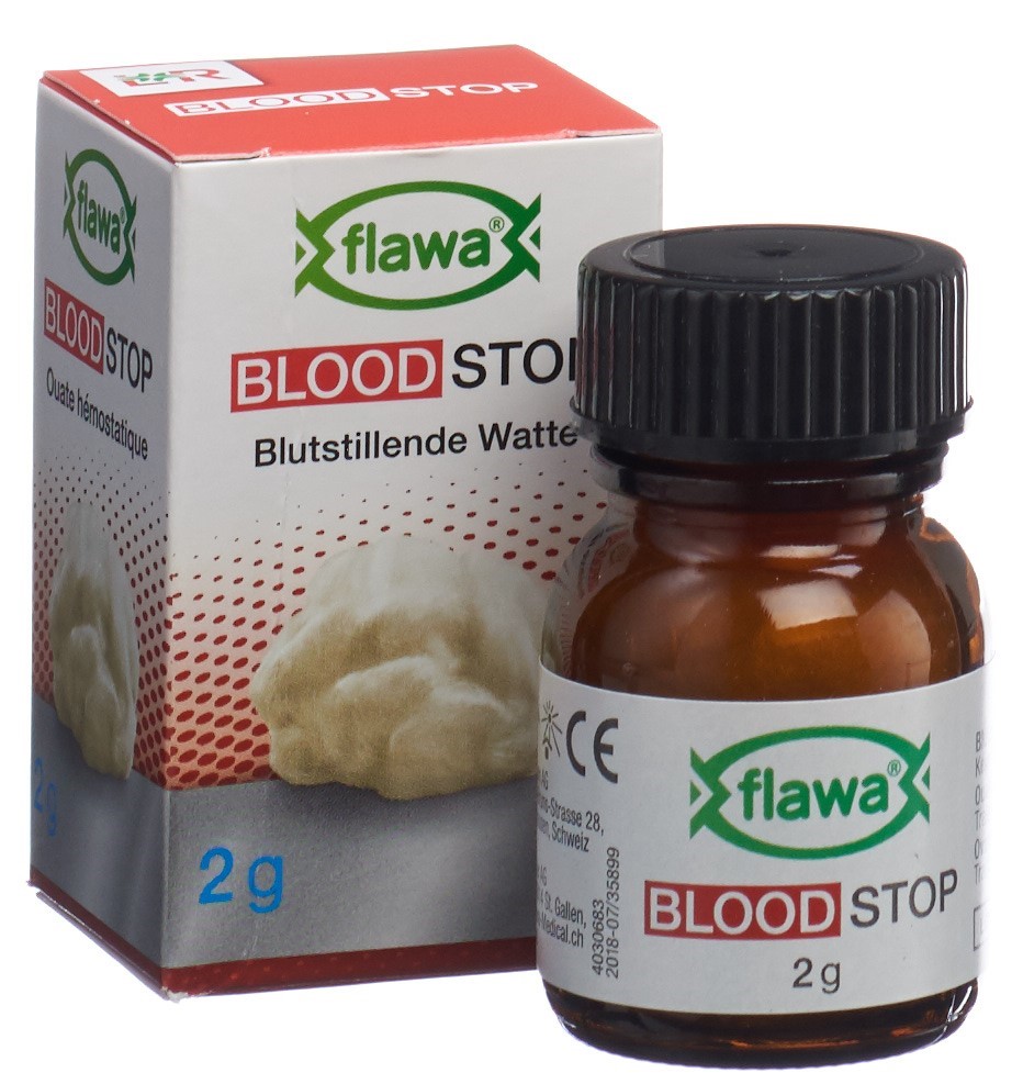 FLAWA Blood Stop Blutstillende Watte, Bild 2 von 4