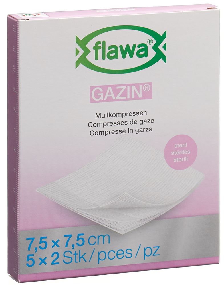 FLAWA Gazin Compresses pliées, image principale