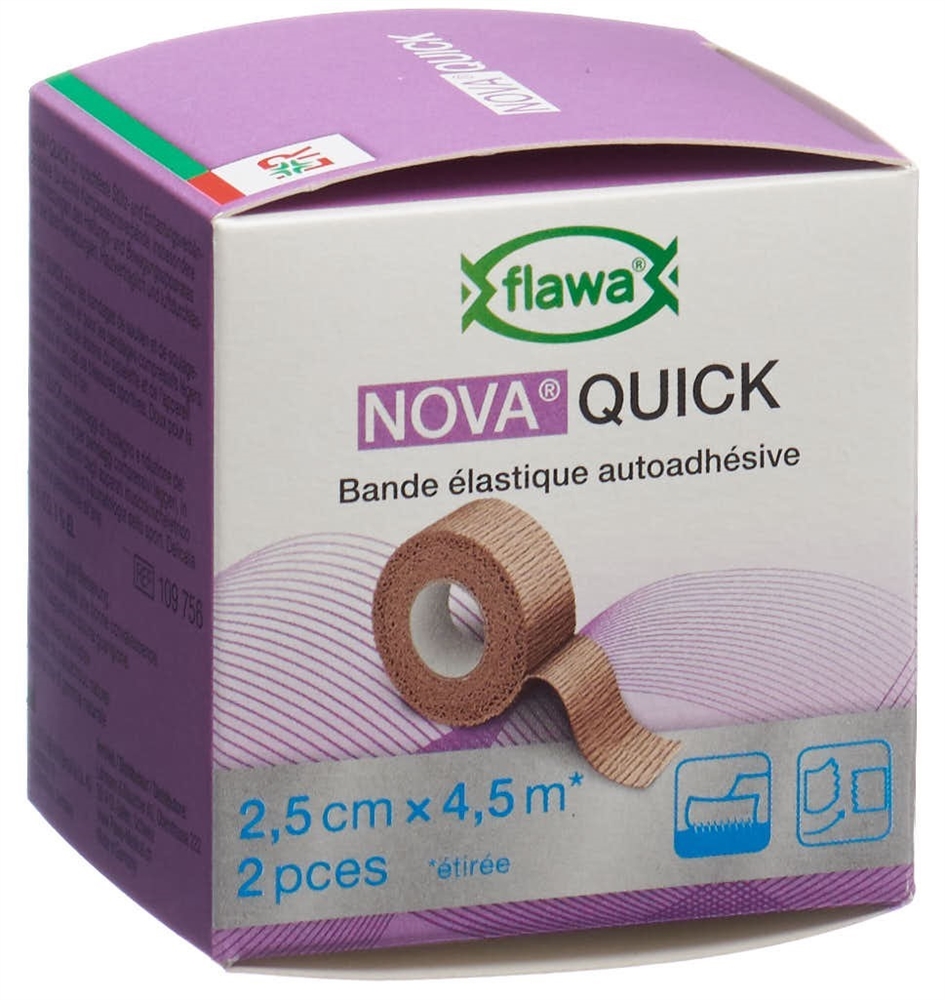 FLAWA Quick bande autocollante cohésive, image 2 sur 2