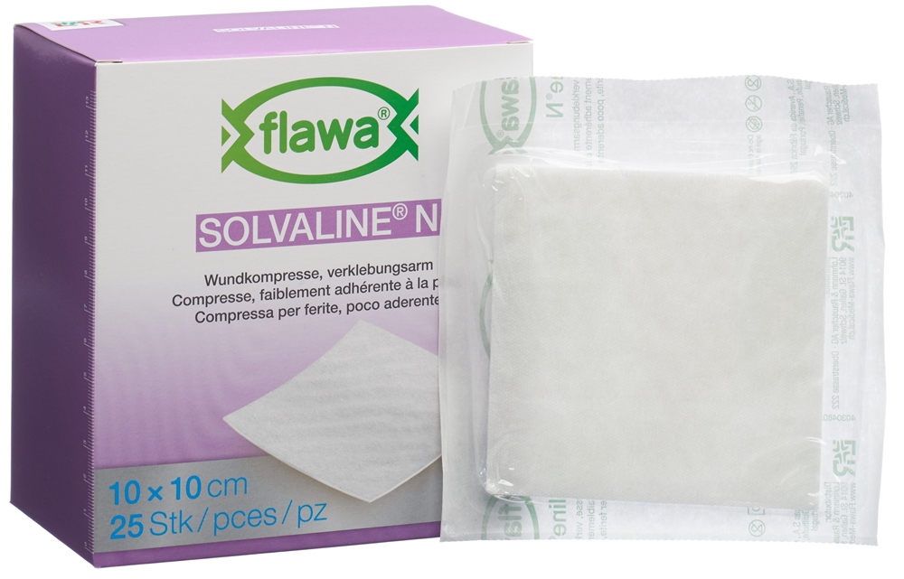 FLAWA Solvaline N compresses, image 2 sur 2