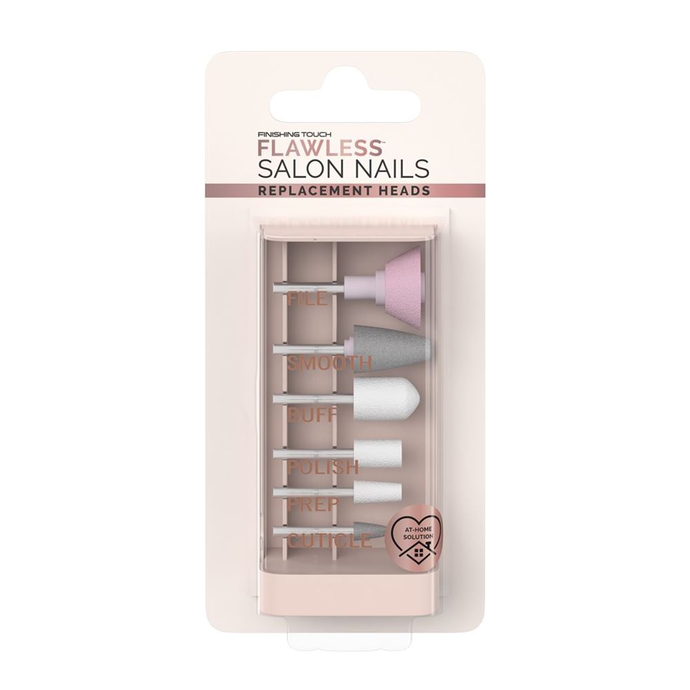 FLAWLESS Salon Nails set de tête de rechange, image principale