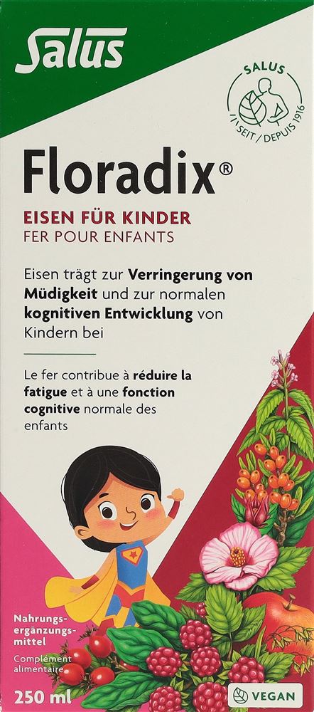 Floradix Fer + vitamines pour enfants
